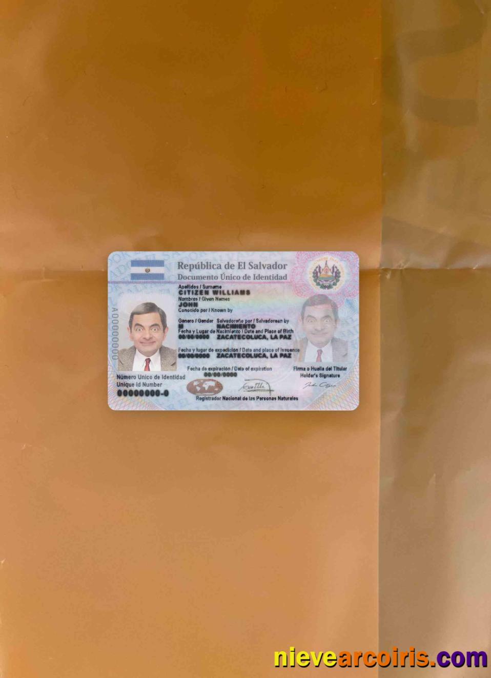 Salvador ID photolook